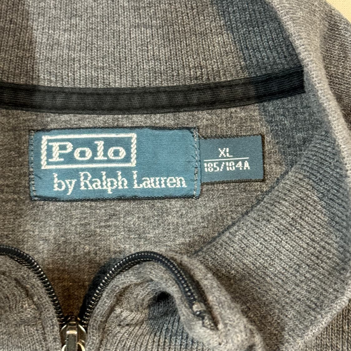 XL) 폴로 랄프로렌 빅포니 반집업 풀오버 코튼 니트 상품이미지7