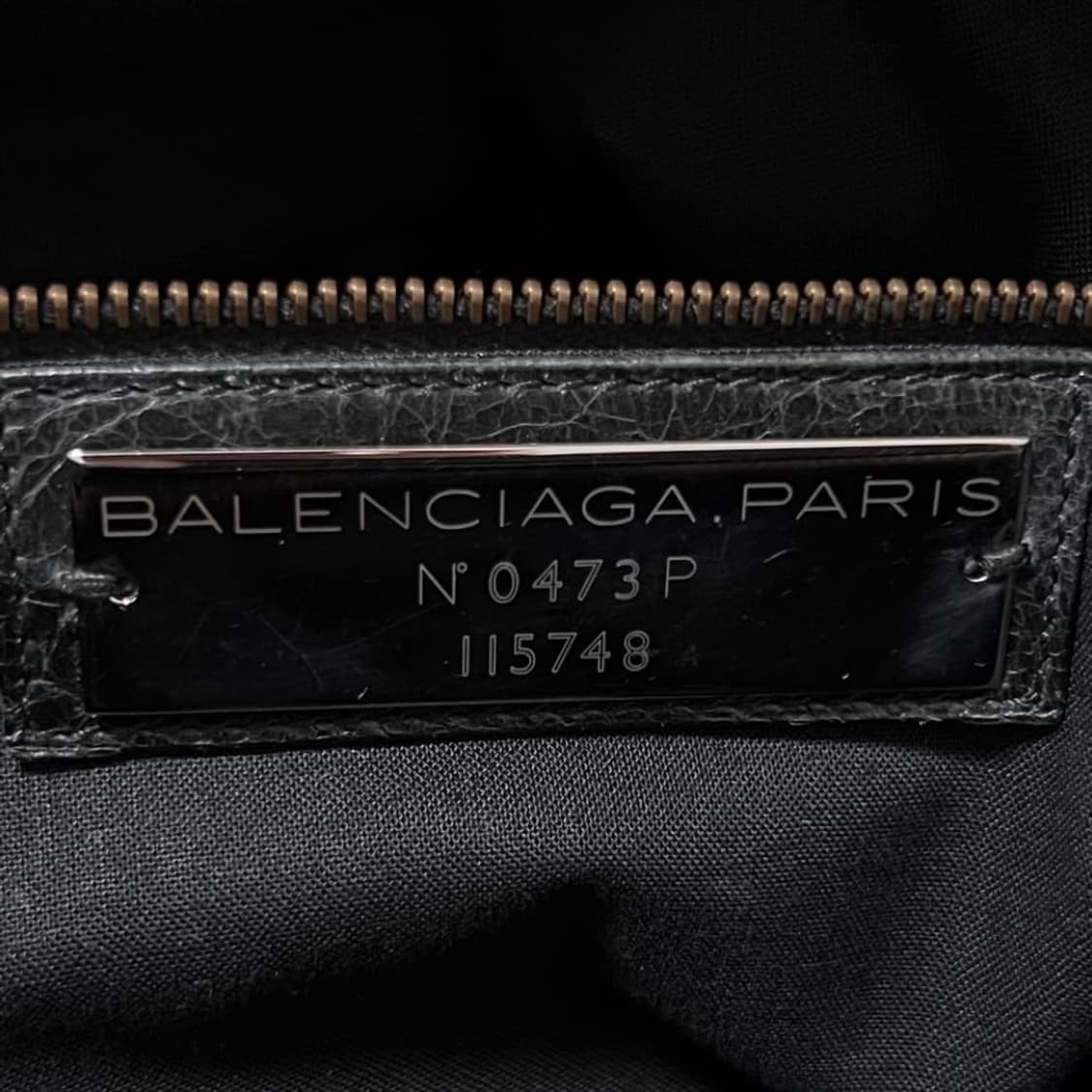 발렌시아가 블랙 모터백 상품이미지8