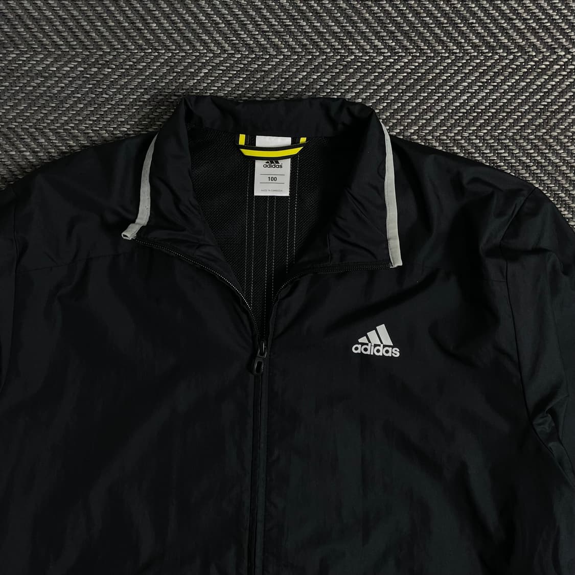 00s 아디다스 올드스쿨 블랙 우븐 트랙자켓&트랙팬트 세트y 3413 상품이미지5