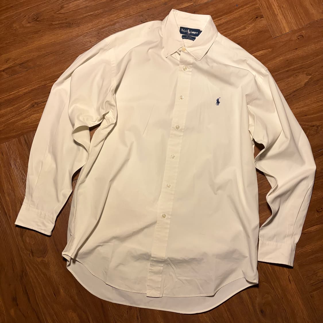 POLO RALPH LAUREN BLAKE 2PLY WHITE SHIRT 상품이미지2