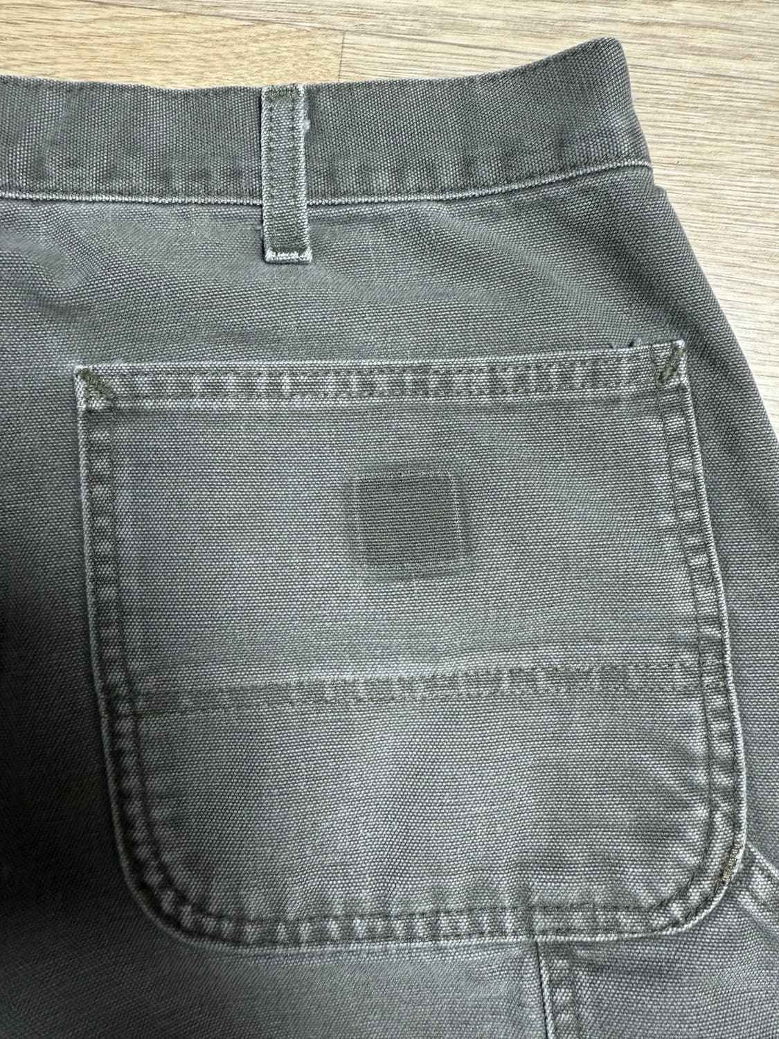 빈티지 멕시코제 칼하트 싱글니 모스그린 36x30 상품이미지4