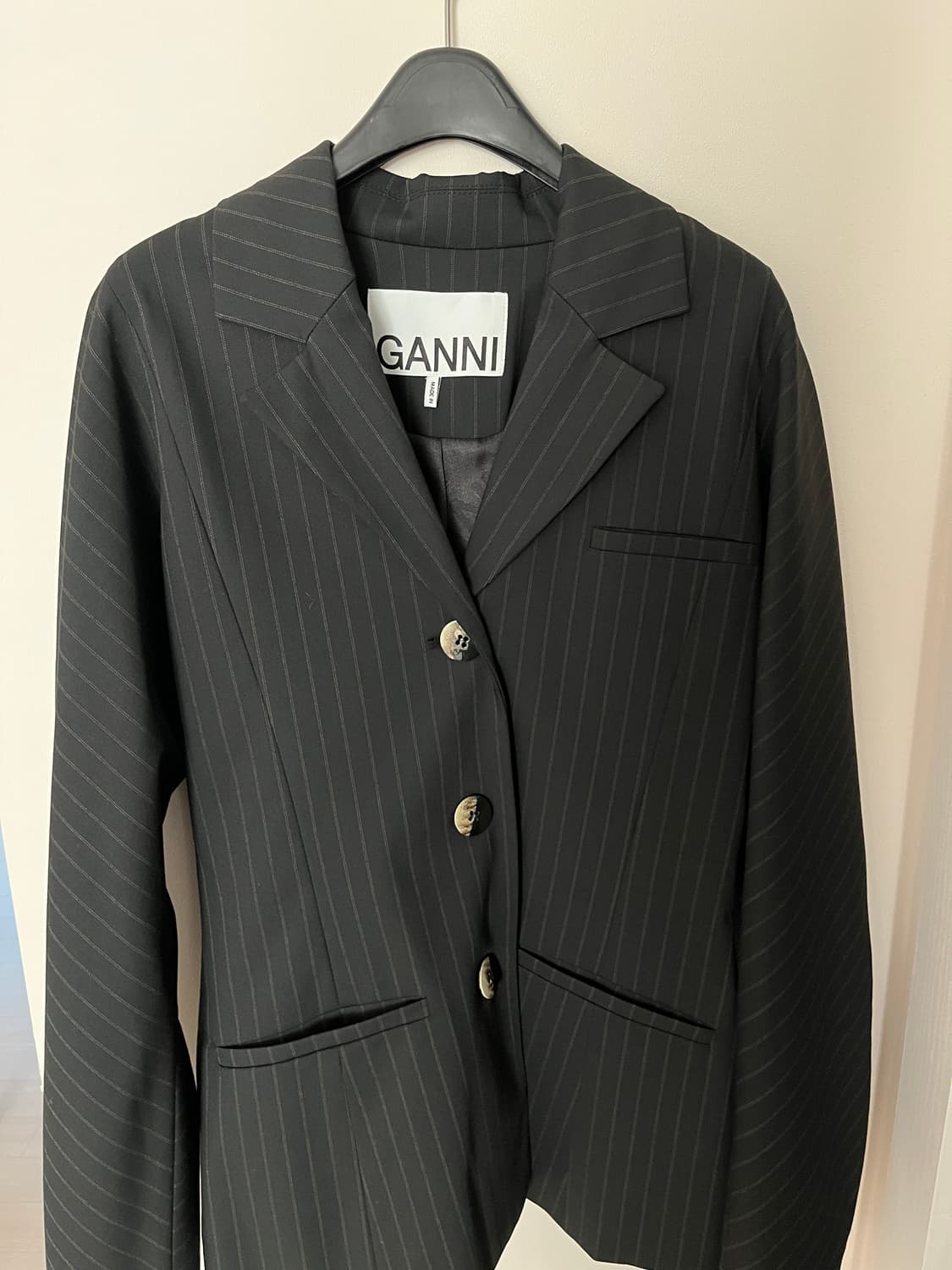 Ganni 스트라이프 블레이저 상품이미지3
