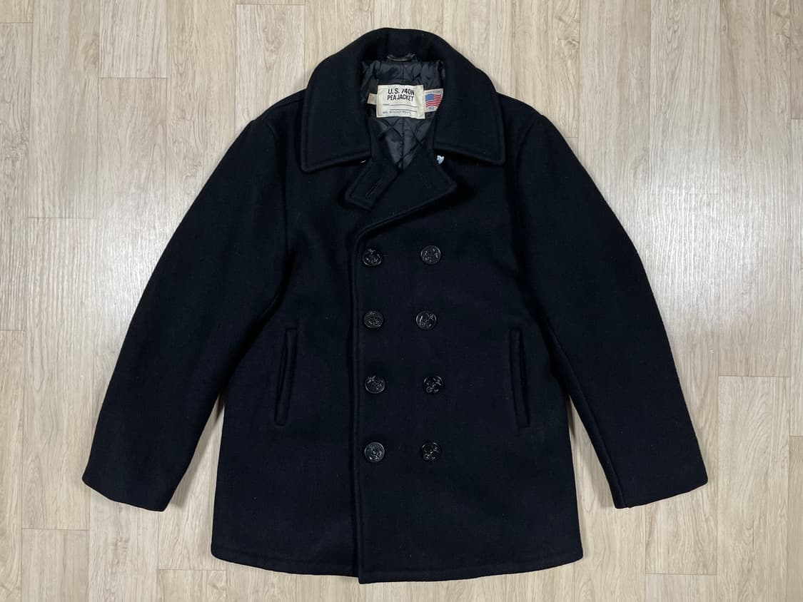 95~100) 쇼트 미군 10버튼 울 피코트(미국제)RRL&LVC&폴로 상품이미지1