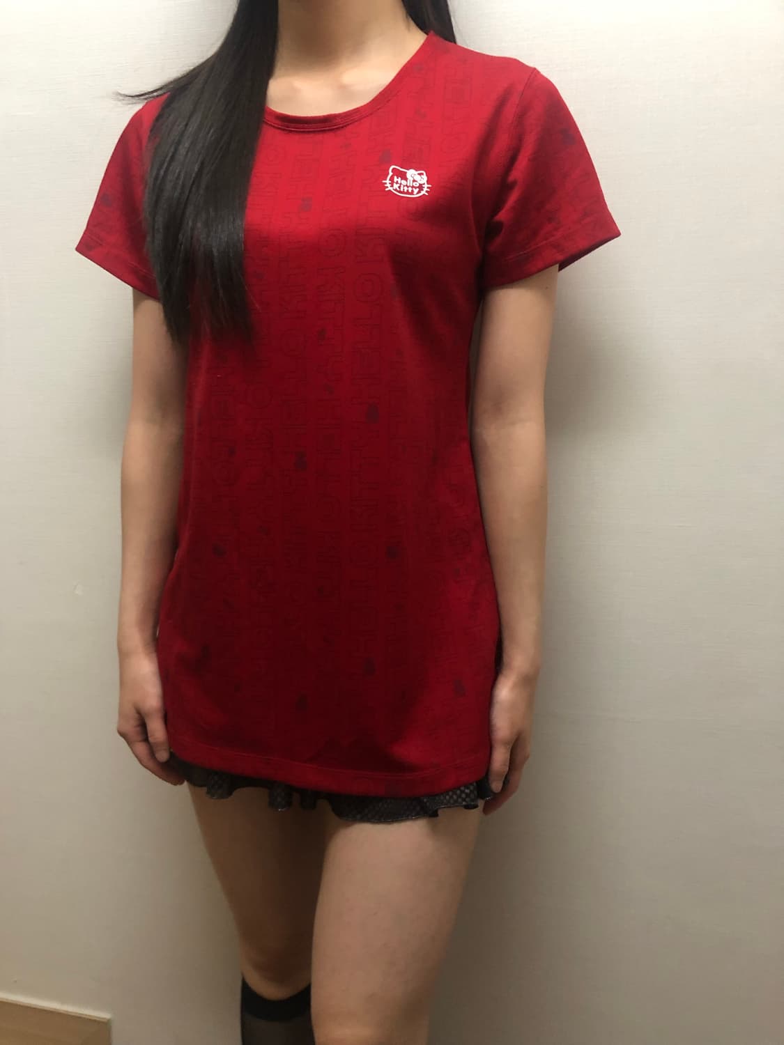 빈티지 헬로키티 레드 티셔츠 상품이미지2