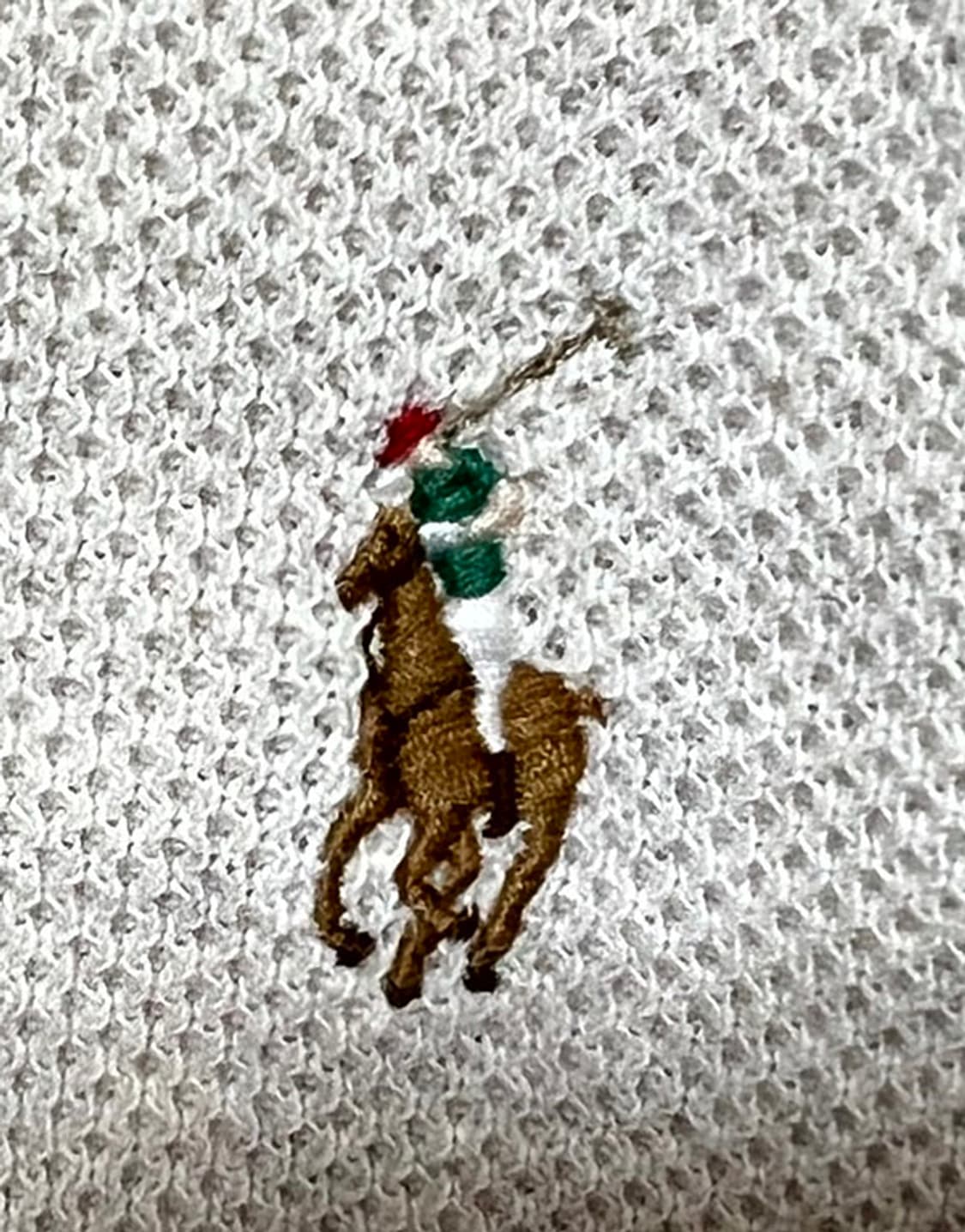 POLO 폴로 남자 와플 맨투맨 라운드넥 춘추복 캐주얼 크림색 L 100 상품이미지4