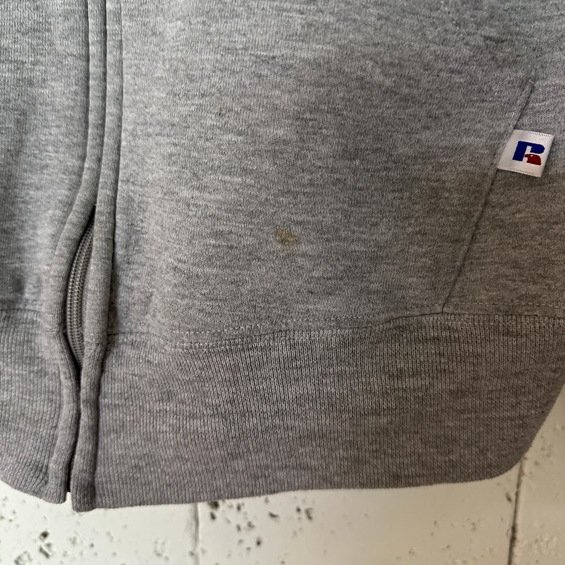 L 빈티지 러셀 후드집업 상품이미지3