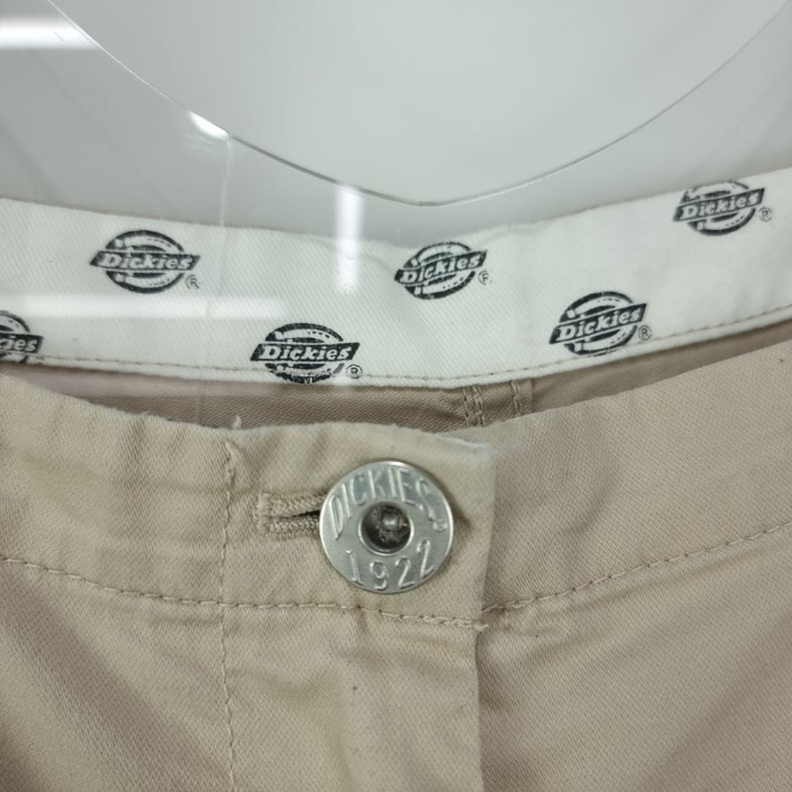 [디키즈] 얇은 코튼 멜빵 바지 오버롤 베이지 M19460 상품이미지7