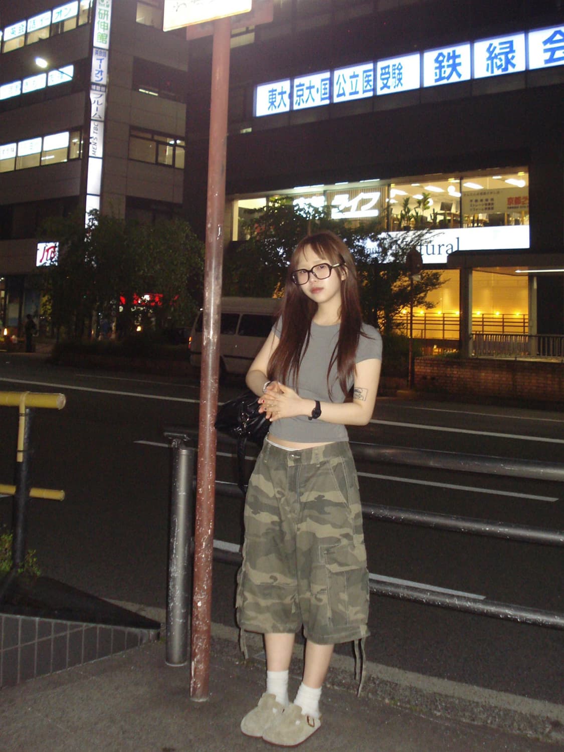 아워캐비넷 카모 버뮤다 팬츠 (M)(미시착) 상품이미지1