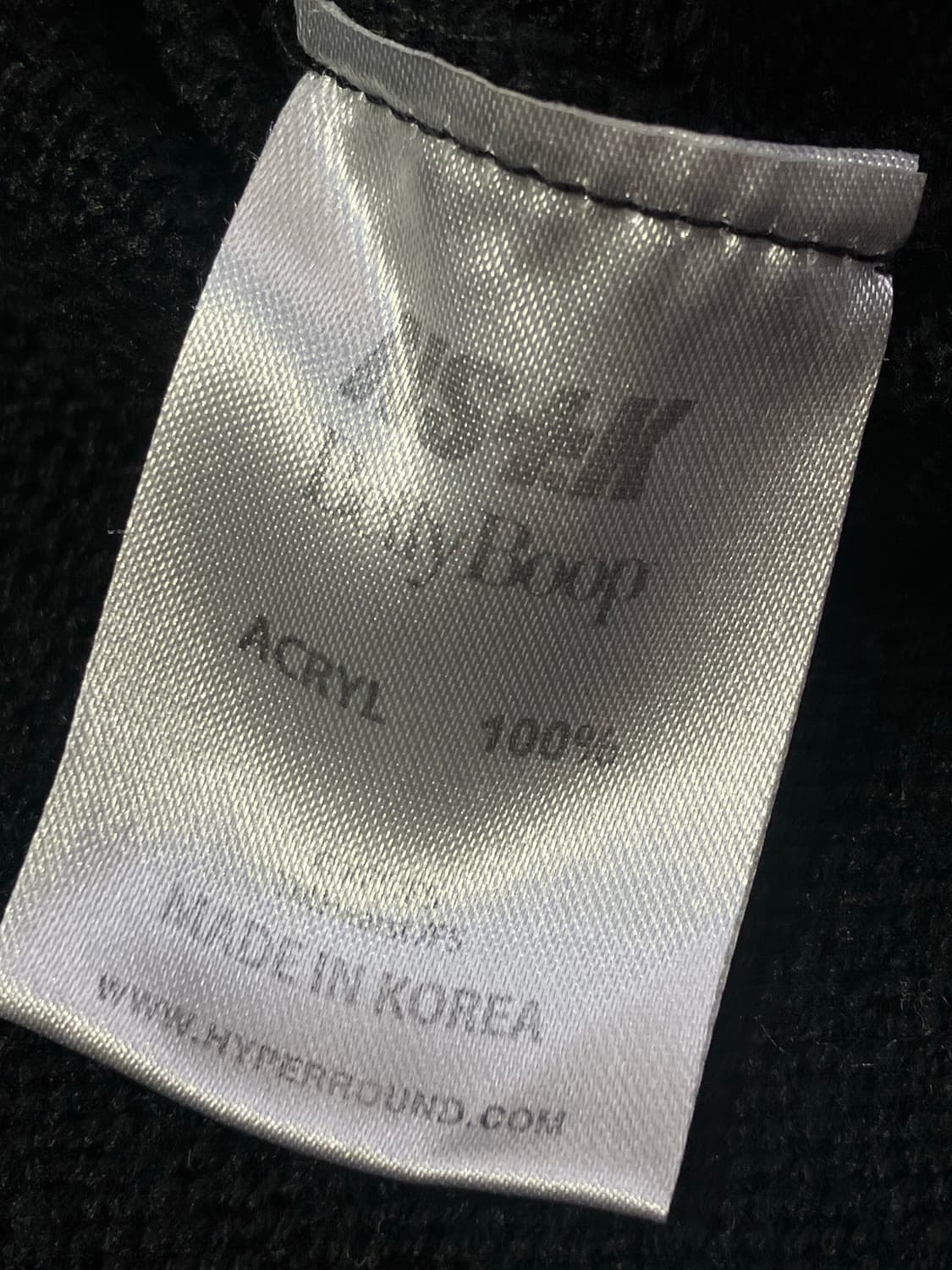 네스티킥 팬시클럽 베티붑 니트 블랙 S   #csz2325 상품이미지5