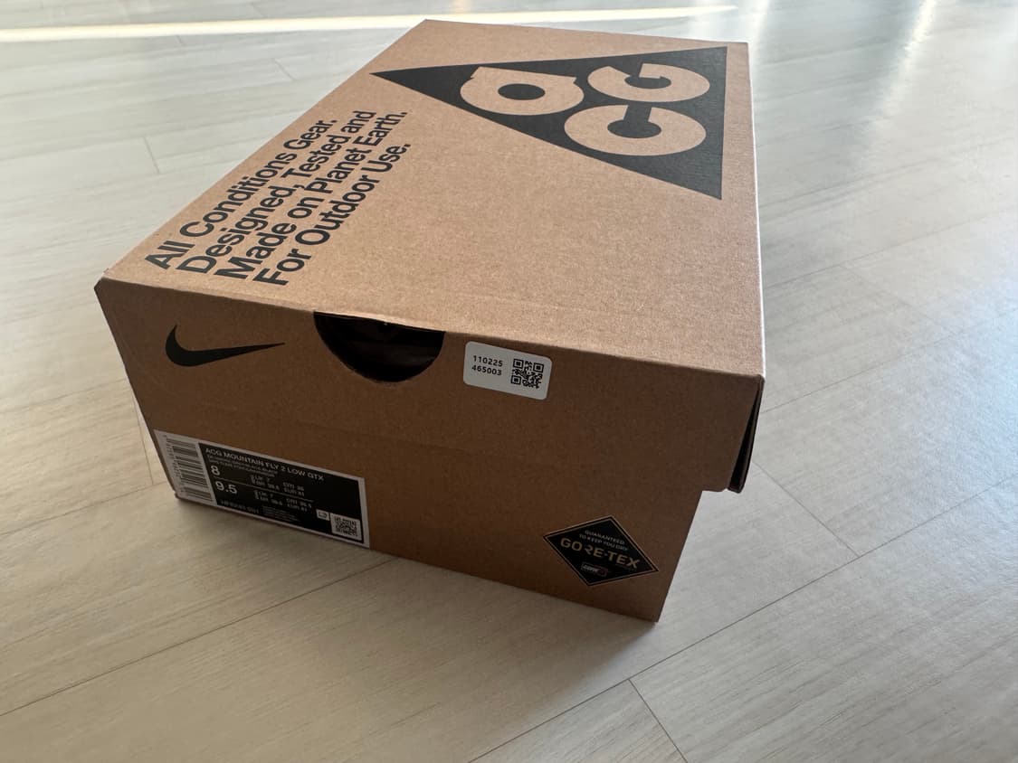 나이키 ACG 마운틴 플라이 2 로우 고어텍스 블랙 260사이즈 상품이미지5
