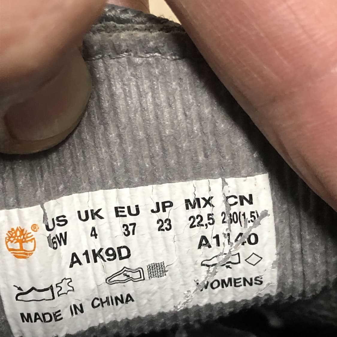 (230) 팀버랜드 Timberland 4홀 넬리 처카 부츠 그레이 상품이미지4