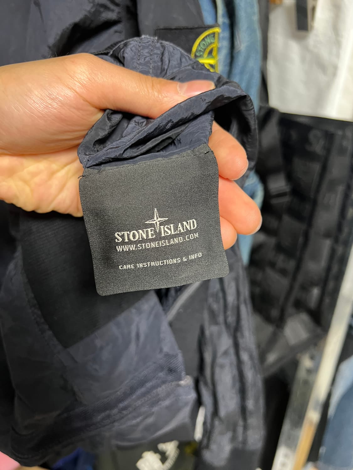 스톤아일랜드 나일론 메탈 자켓 13ss 상품이미지5