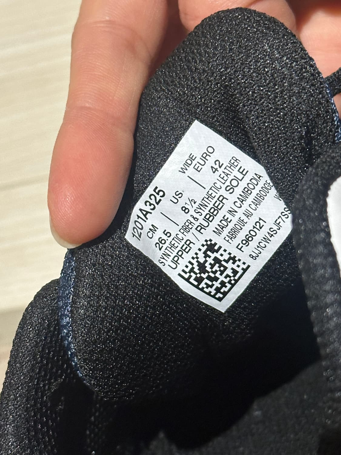 아식스 조그100s 와이드. 265mm 상품이미지5