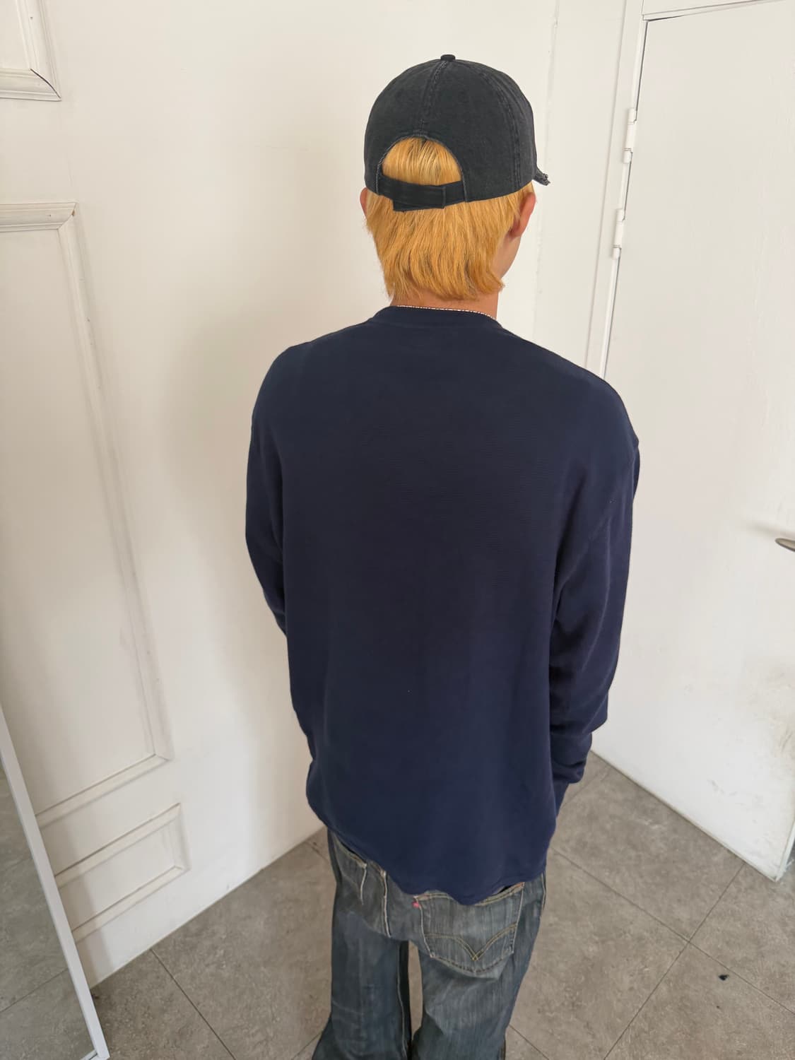 폴로 와플 롱슬리브 상품이미지7