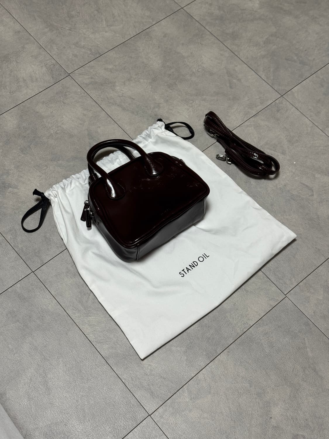 스탠드오일 모모백 미니 버건디 상품이미지1