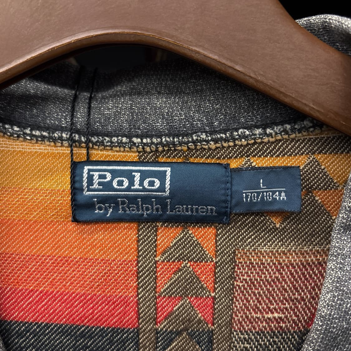 90s 폴로랄프로렌 네이티브 패턴 4포켓 스킬니트 스웻 가디건 N1168 상품이미지8