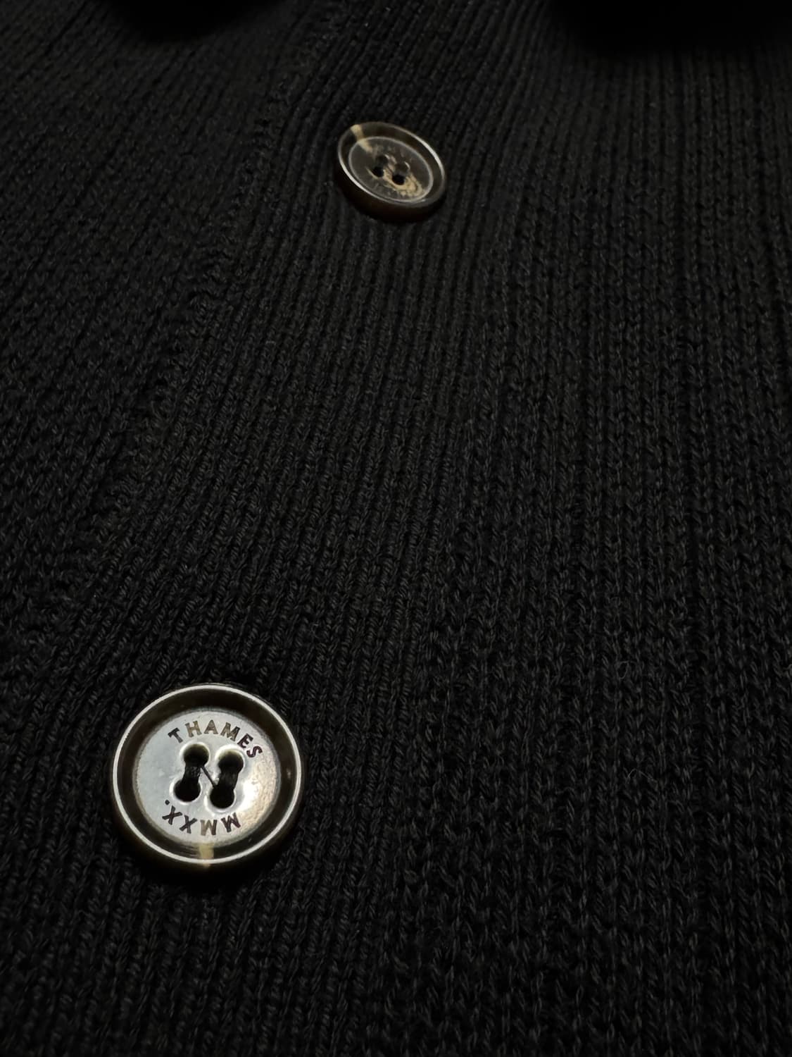 THAMES MMXX LE VIG CARDIGAN BLACK XL 상품이미지6