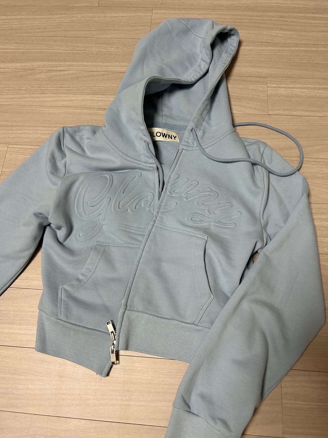 글로니 조던 집업/팬츠 셋업 베이비블루 s 상품이미지7