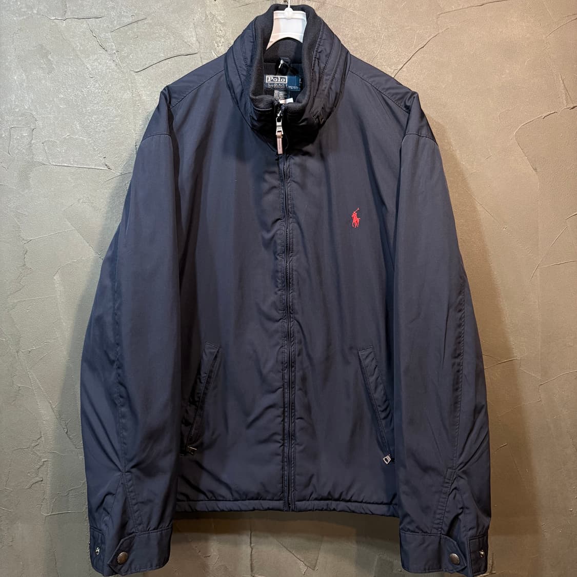 [XL] POLO 폴로 랄프로렌 히든 후드 기모 패리 자켓 상품이미지1