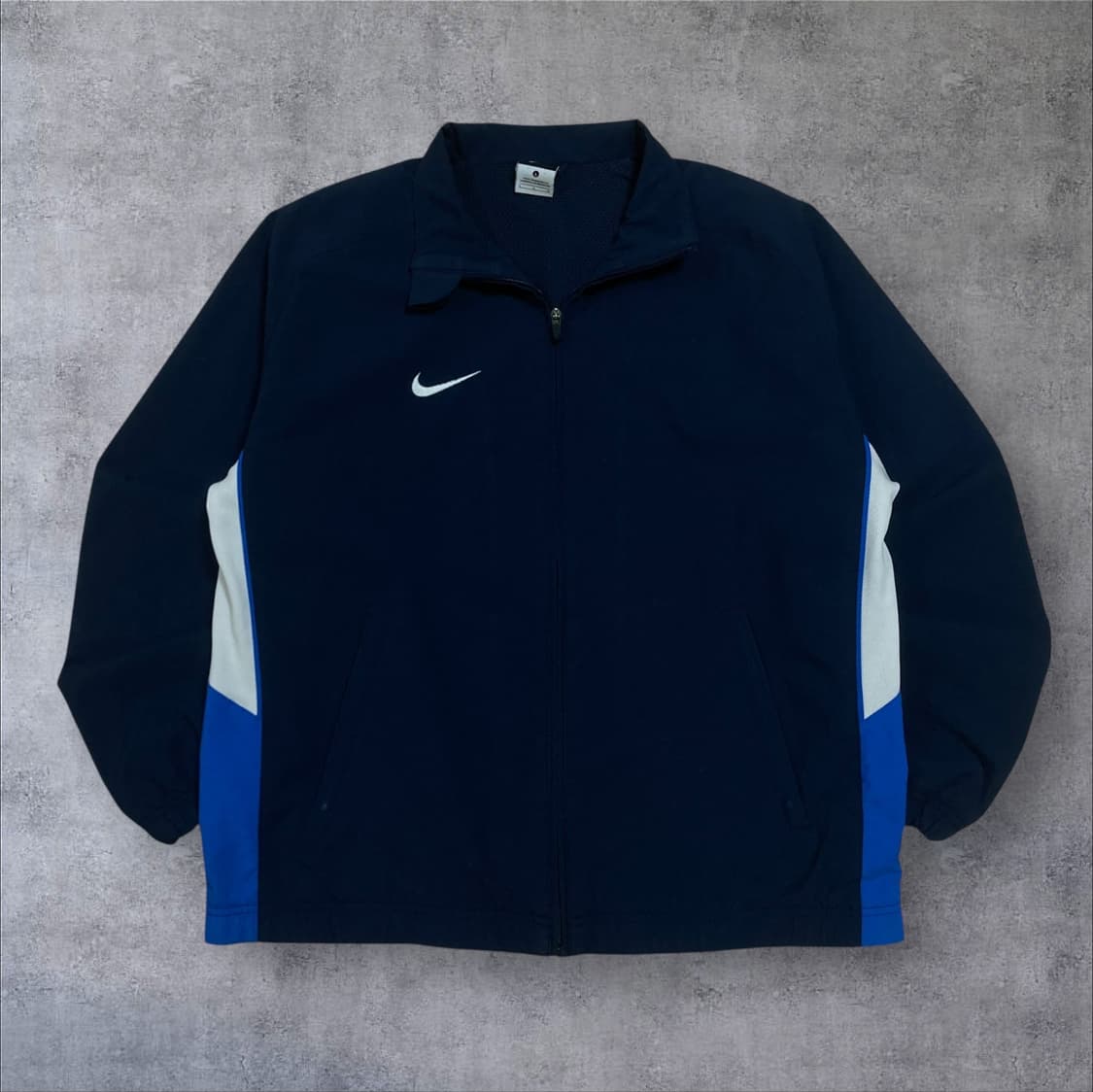 나이키 스우시 스몰 로고 네이비 바람막이 상품이미지1