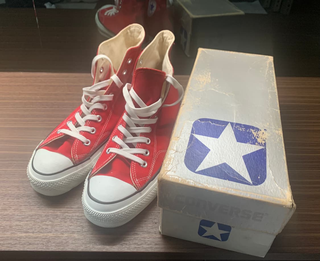 [us 9.5] 80s vintage converse 상품이미지2