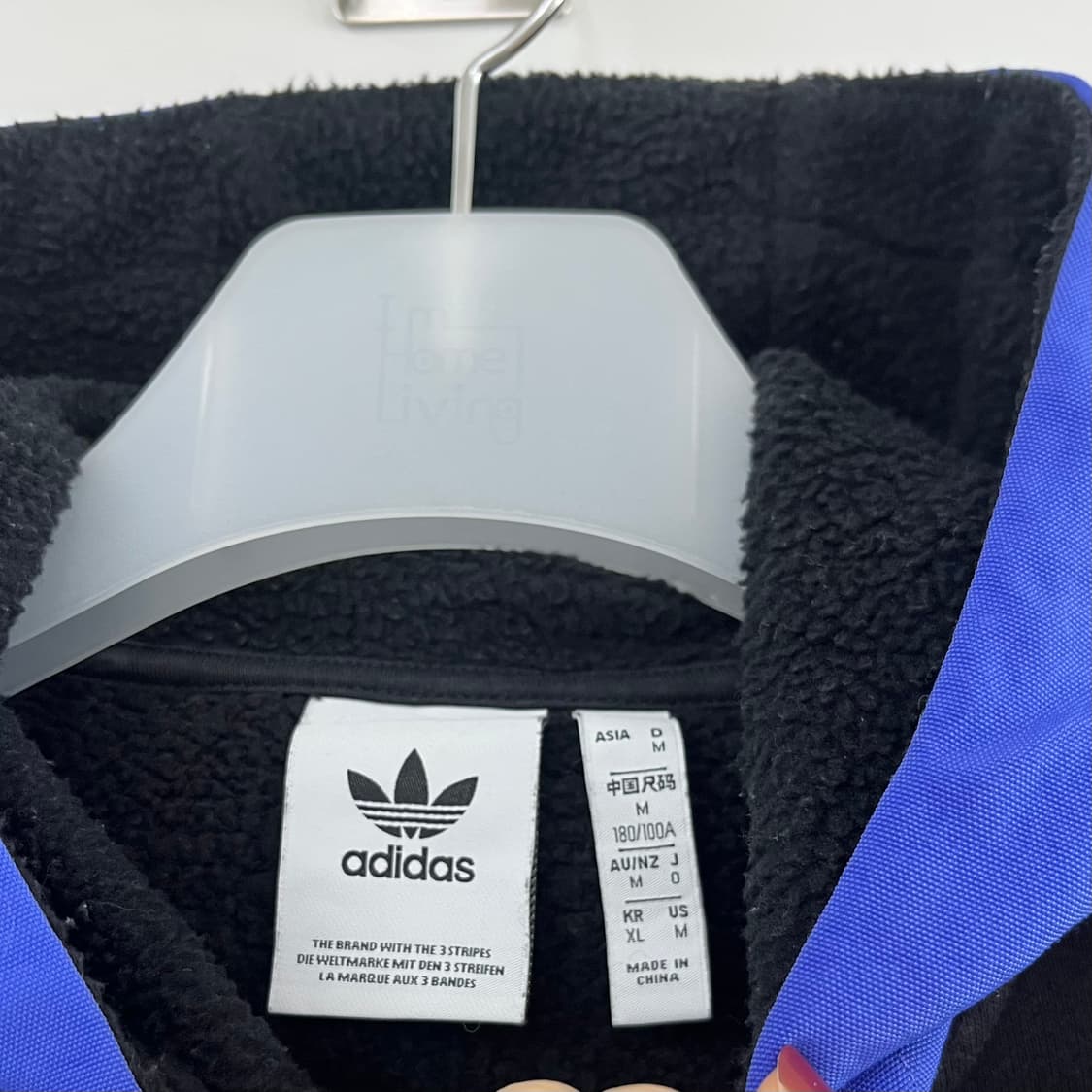 아디다스 어드벤쳐 폴라베어 기모 후드티 상품이미지5