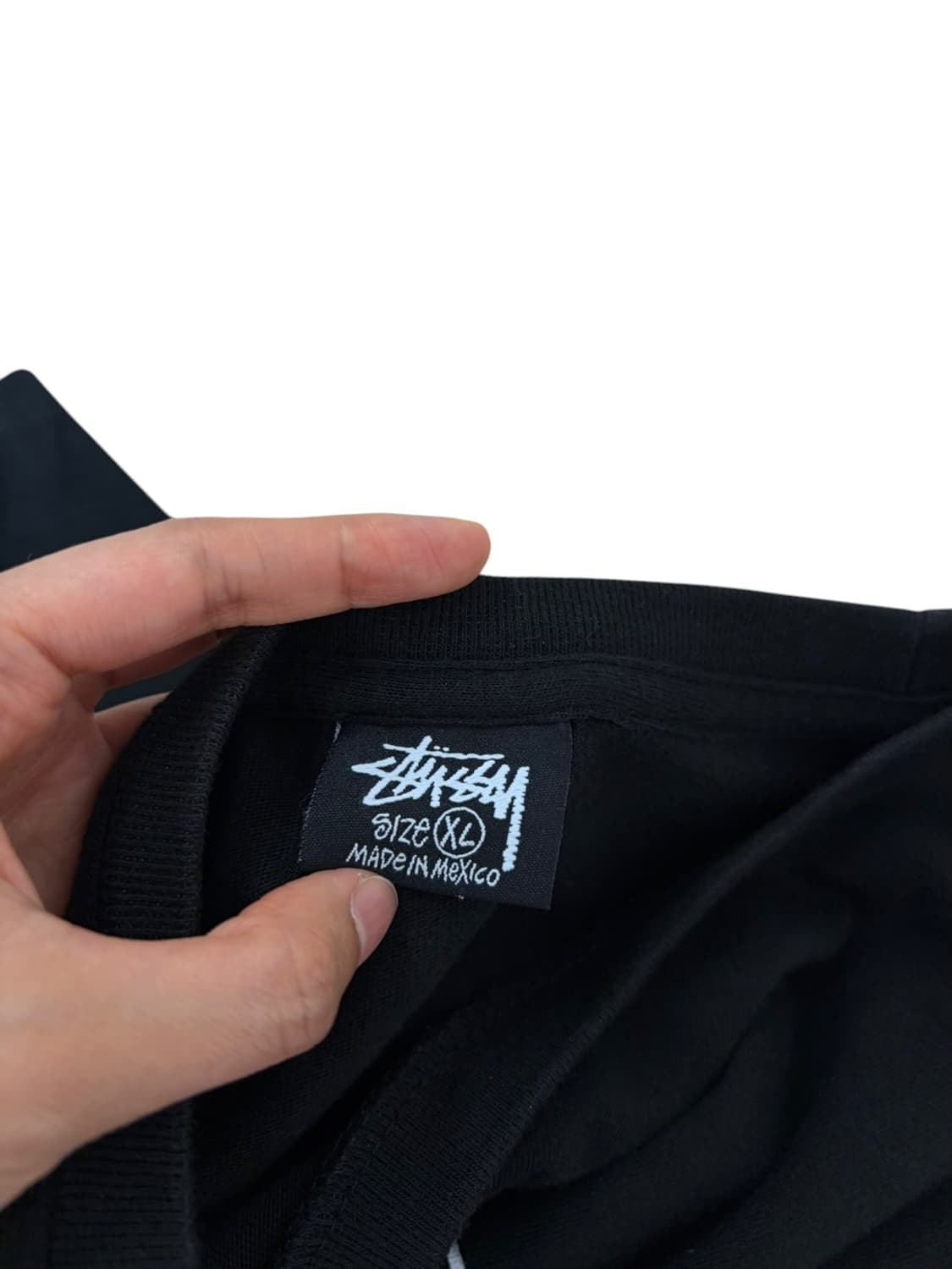 스투시 반팔 블랙 (XL)  상품이미지7