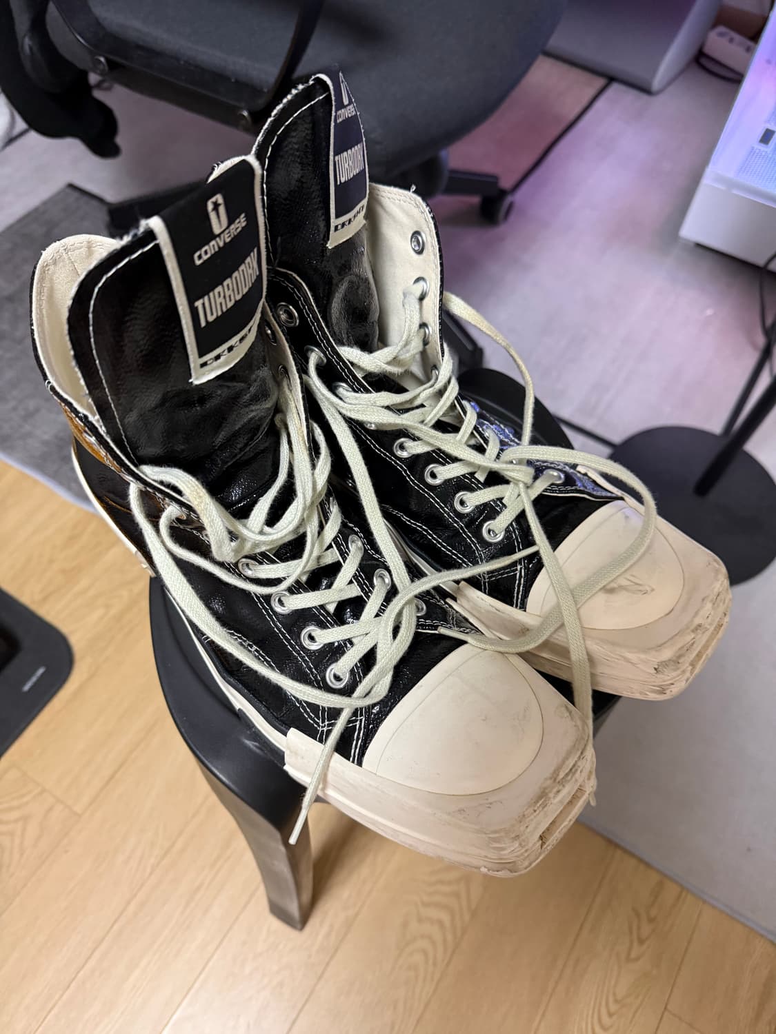 컨버스 x 릭오웬스 Drkshdw 터보다크 척70 데님 295 상품이미지1