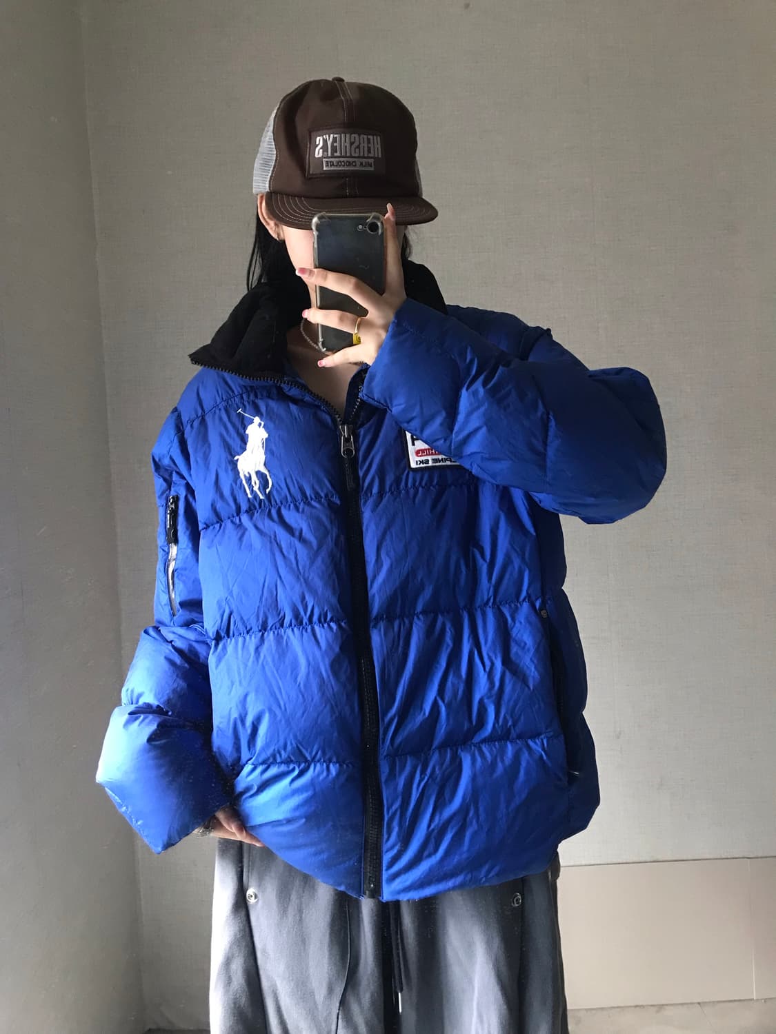 폴로 성조기 빅포니 패딩 상품이미지3