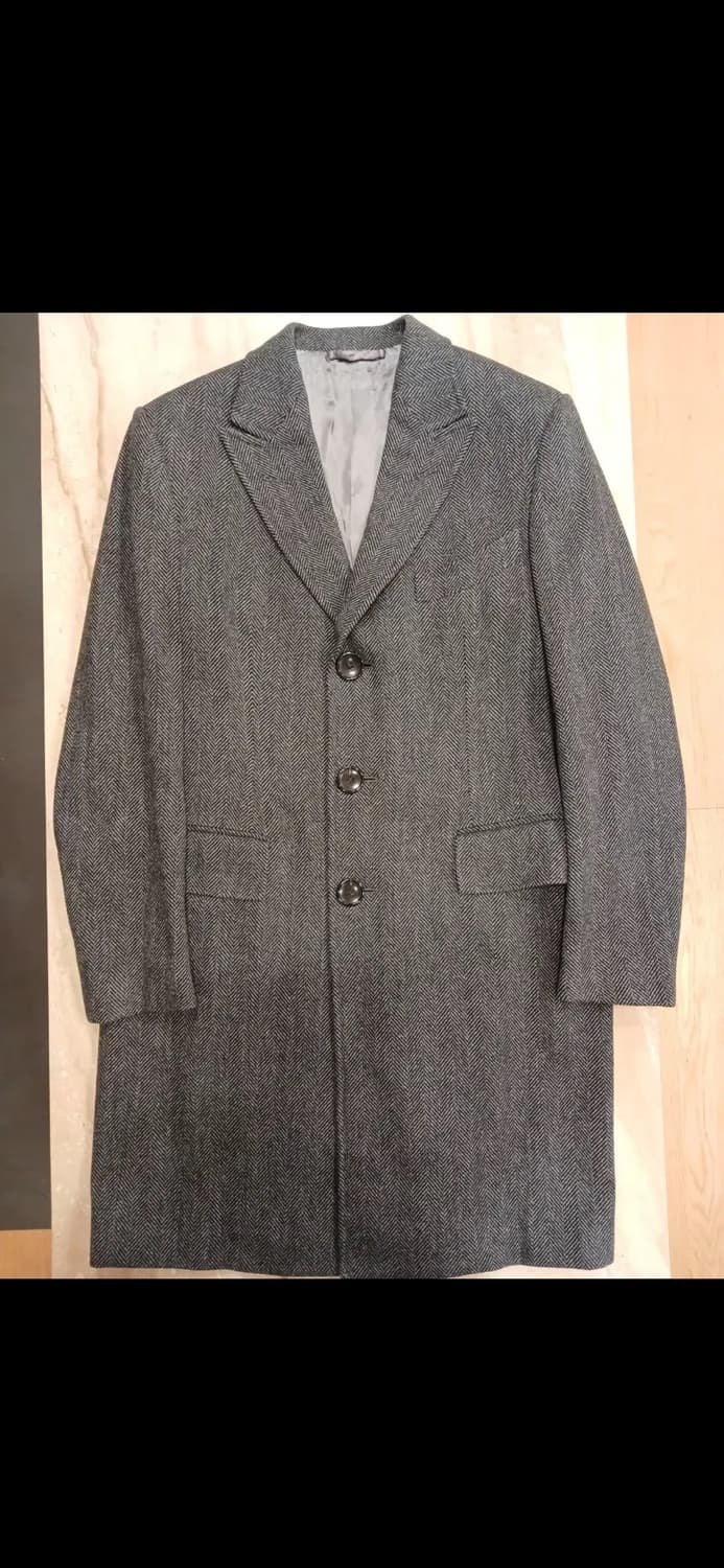 TOM FORD WOOL HARRINGBONE SINGLE COAT 상품이미지4