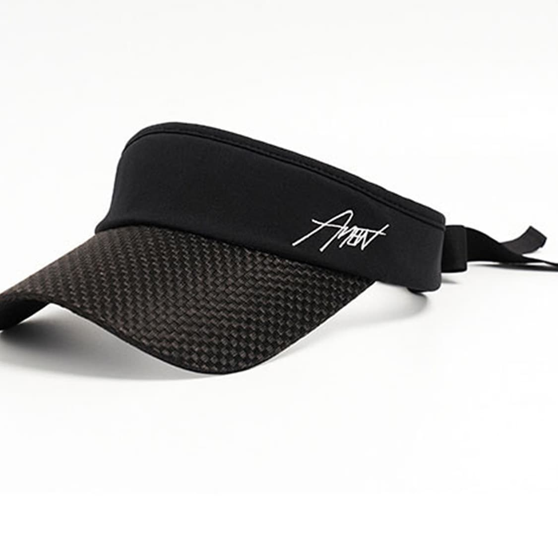 매장판 어뉴 골프 리본 썬캡 여성 모자 블랙 거의새것 사랑봉봉 상품이미지7