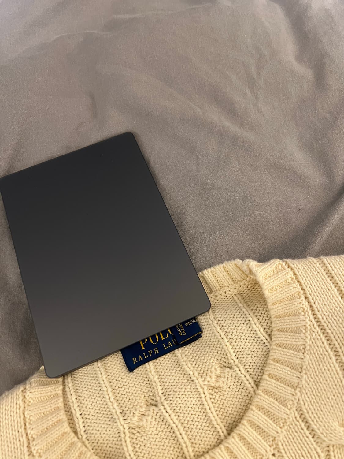 폴로 랄프로렌 케이블 꽈배기 니트 크림색 s 상품이미지4