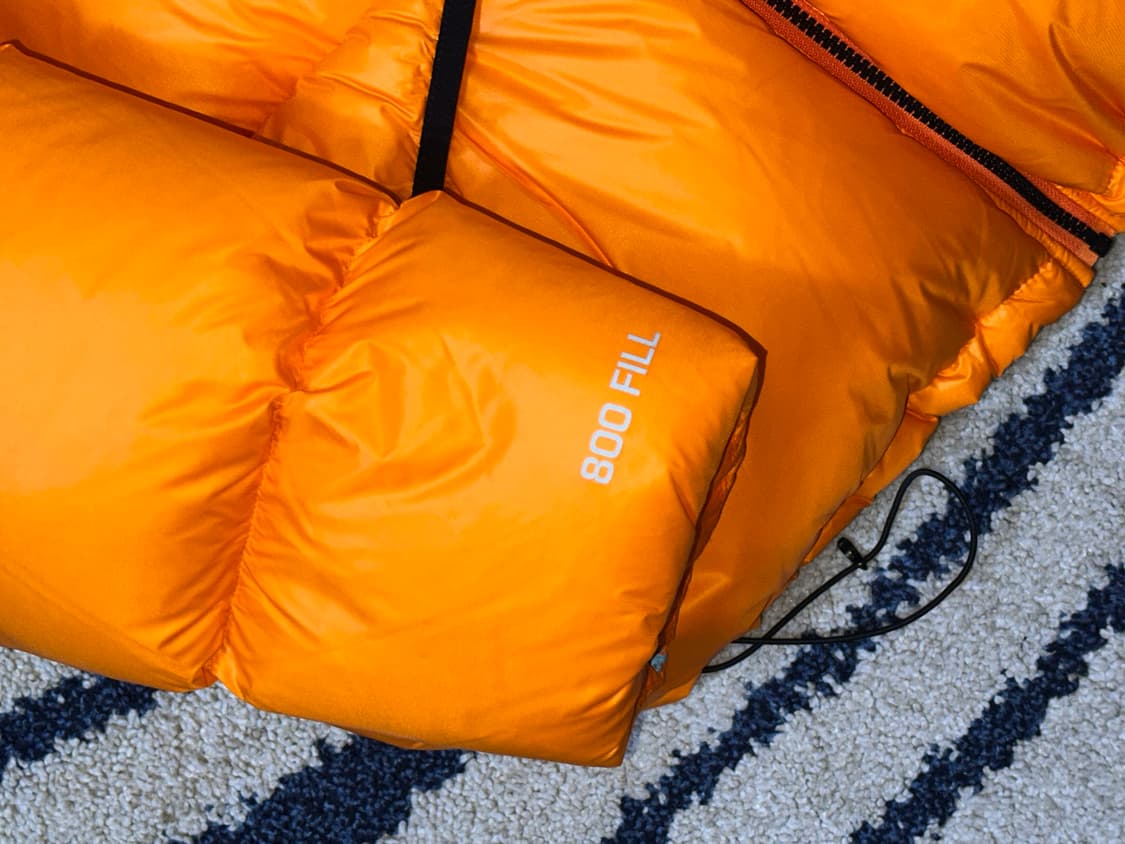 스투시 마이크로 립스탑 다운파카 오렌지 상품이미지4