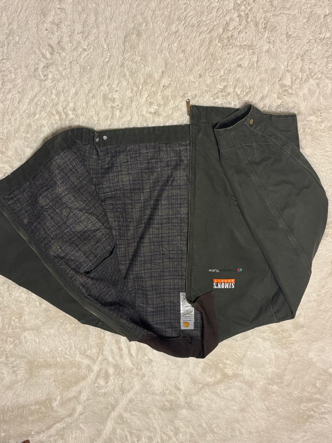 칼하트 디트로이트 j97 모스그린 상품이미지3