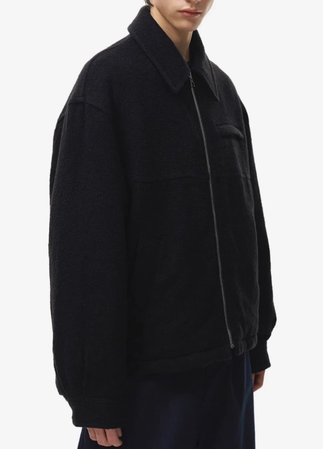 송지오 트위드 패딩 크롭 자켓 판매  상품이미지2