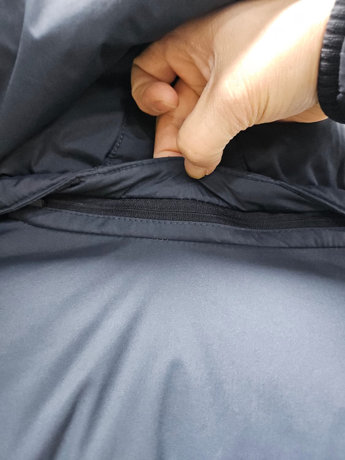 닥스 DAKS 후드 다운패딩 점퍼  105 진그레이 상품이미지4