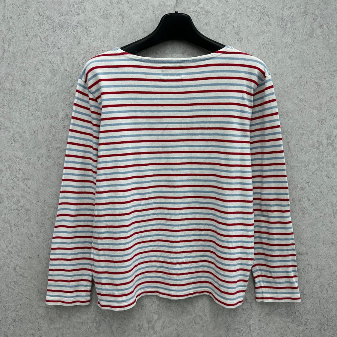 100 빔즈 남자 스트라이프 롱슬리브 긴팔 티셔츠 상품이미지2