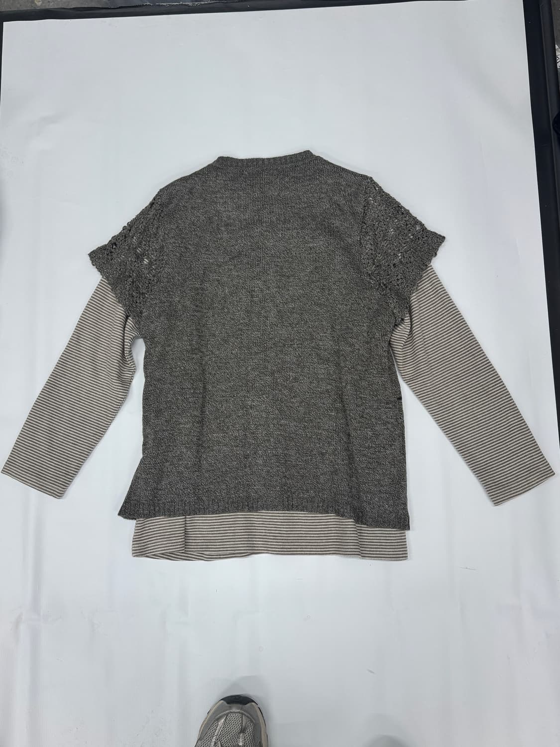 🪴하구미의 그런지 코디세트🪴플라워 레이어드 니트 히피 에스닉 가을 상품이미지5