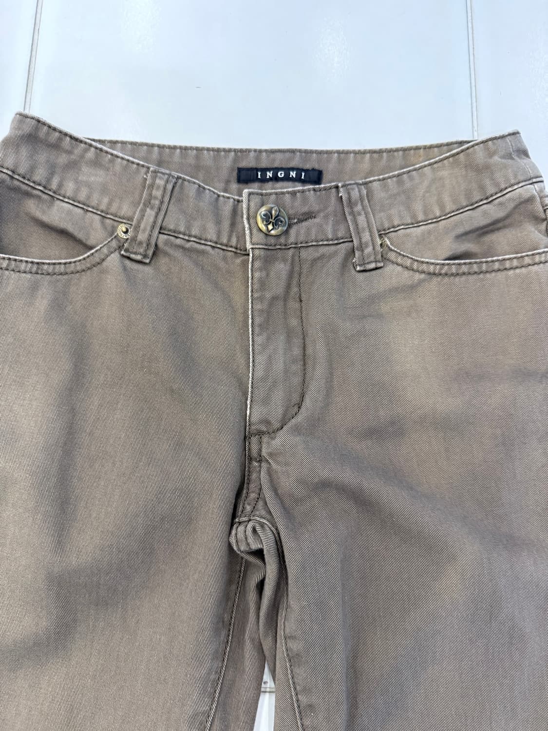 bold button bootcut pants 상품이미지3