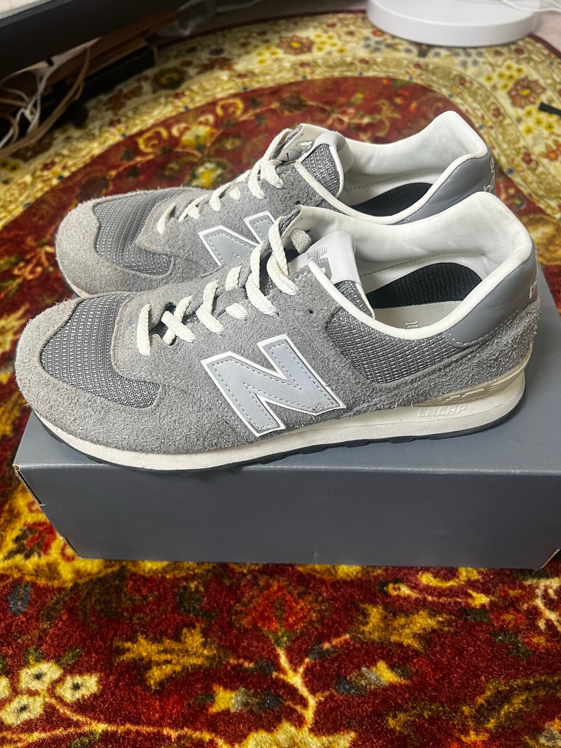 뉴발란스x포터리 574 그레이 275mm 상품이미지2