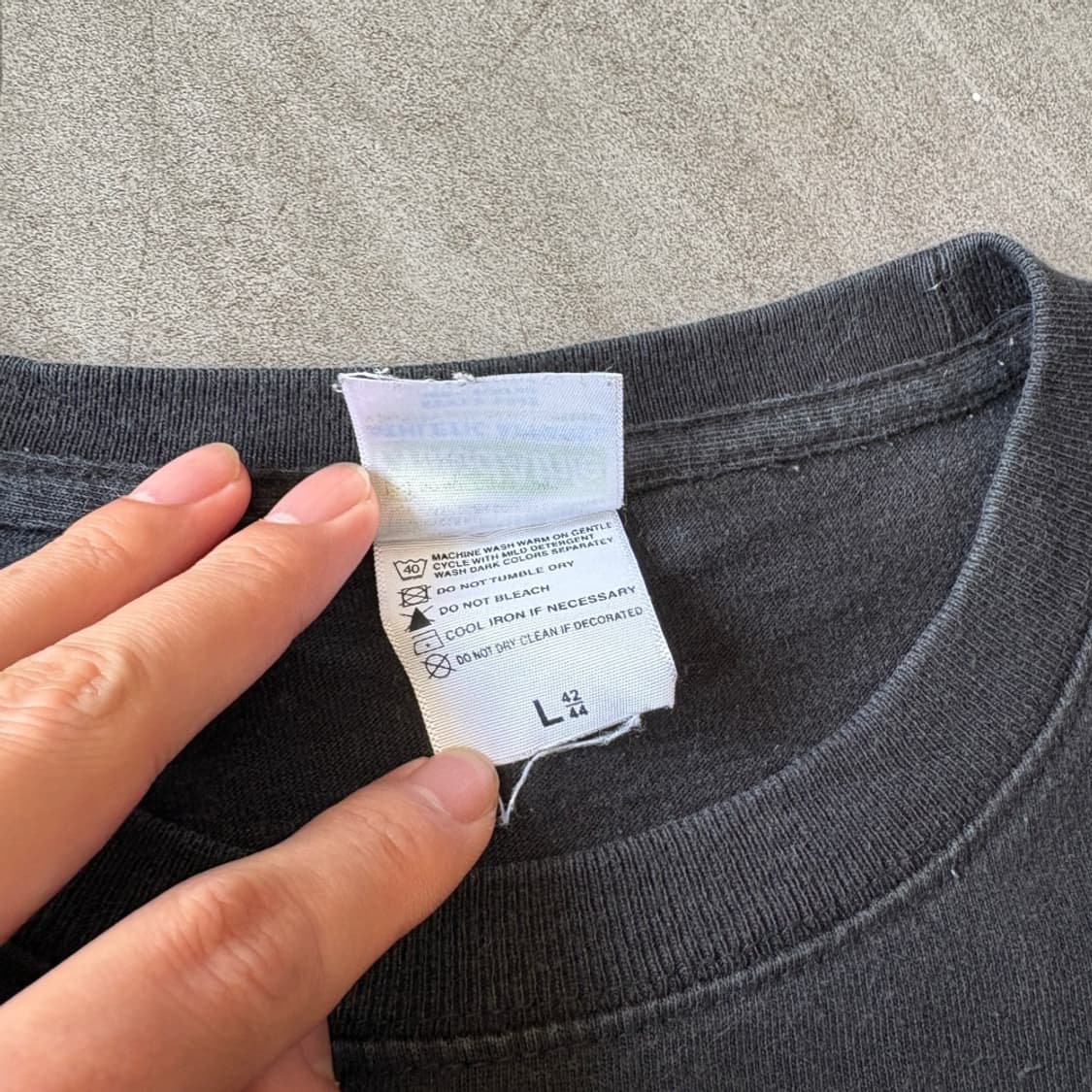 스컬 빅 트윈 블랙 롱 슬리브 상품이미지7