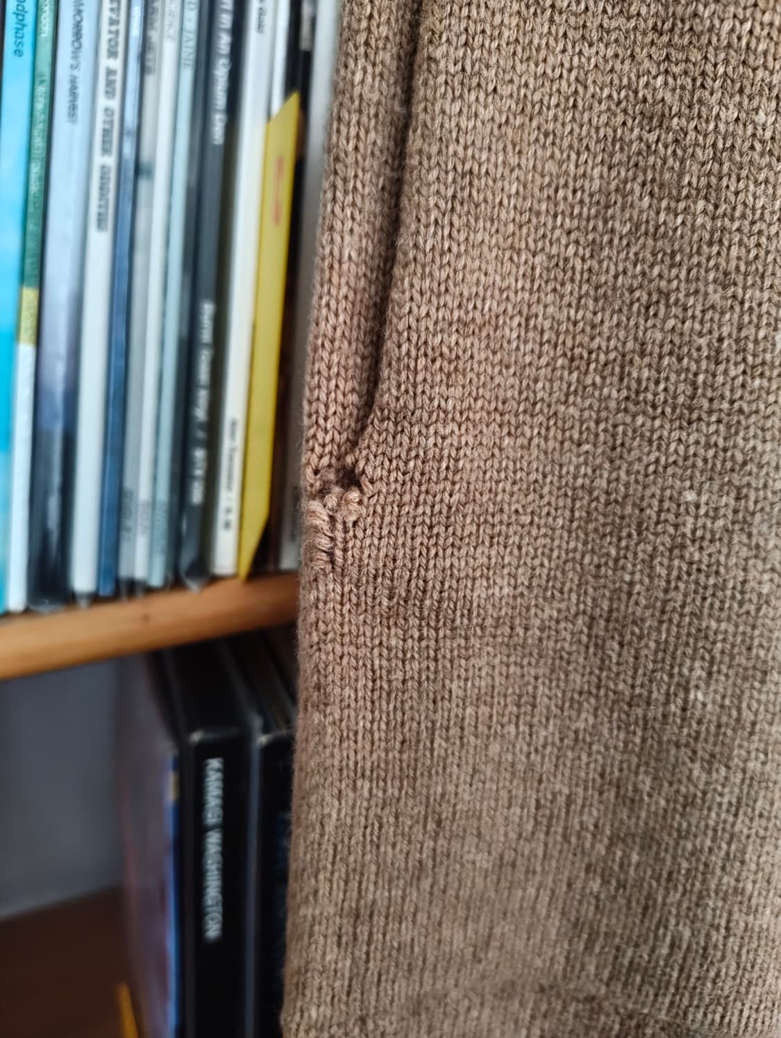 Crepuscule 하라마키 니트 팬츠 상품이미지2