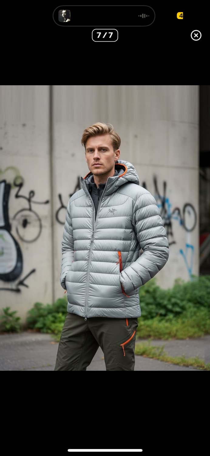 아크테릭스 세륨 후디 해비타트 s 새상품 구합니다! 상품이미지2