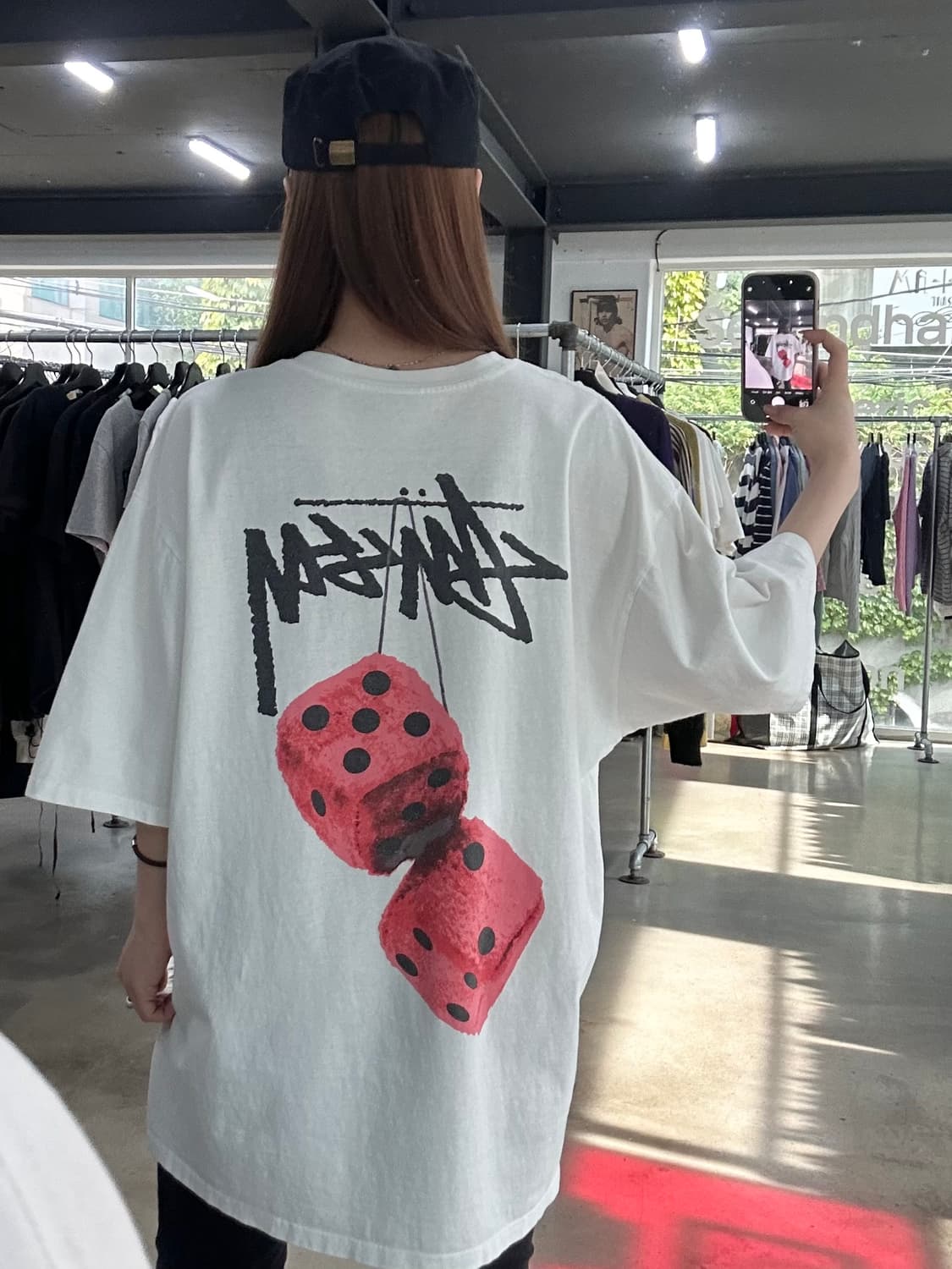 스투시 퍼지 다이스 반팔티 상품이미지1