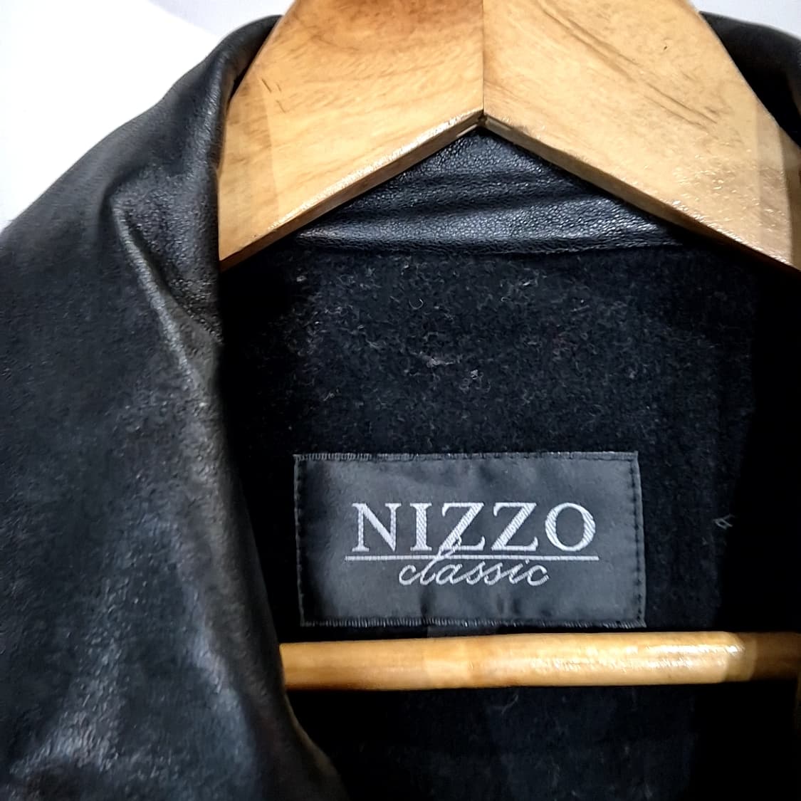 Nizzo 가죽 봄버 자켓 상품이미지4