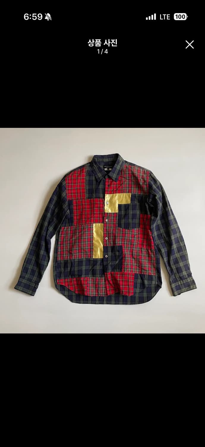 꼼데가르송 옴므 플러스 셔츠  상품이미지1