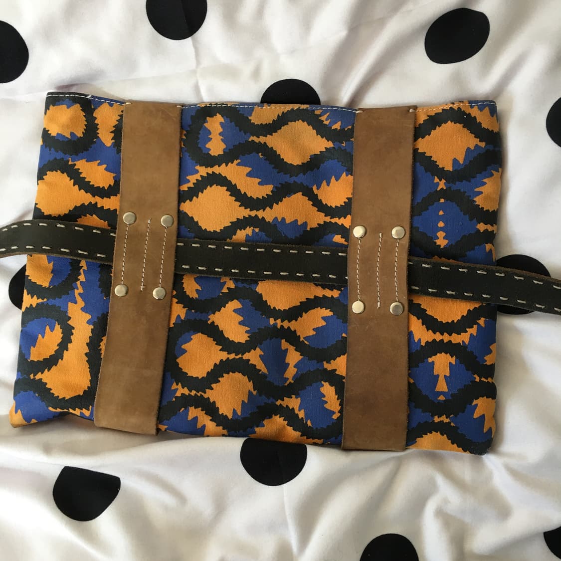 비비안웨스트우드 아프리카 컬렉션 핸드메이드 백 상품이미지5