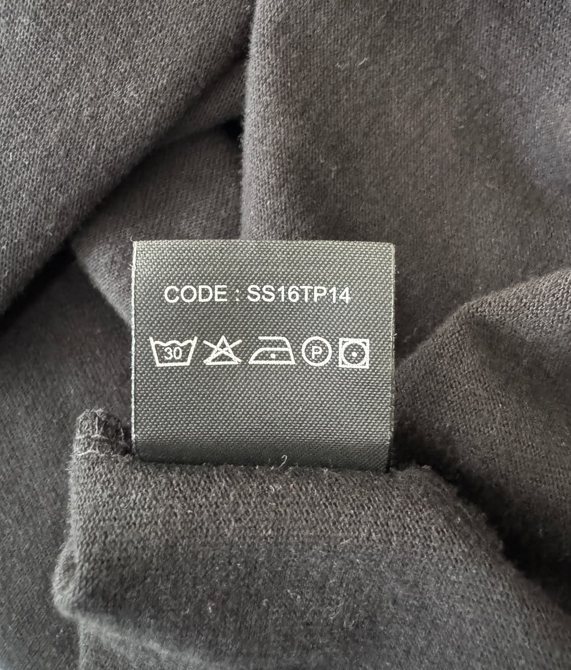 VETEMENTS 베트멍 SS2016 레터링 블랙 긴팔 티셔츠 M 상품이미지7