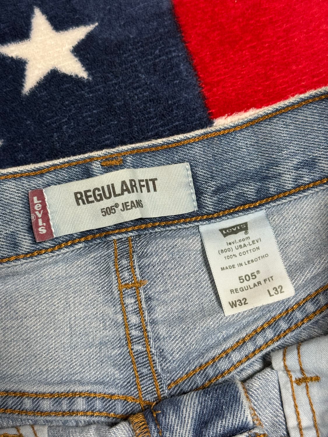 리바이스 505 데님팬츠 Levi’s 505 빈티지 레귤러핏 [31] 상품이미지8