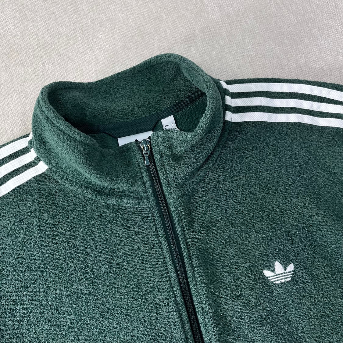 105 아디다스 스웨이드 뽀글이 집업 상품이미지2